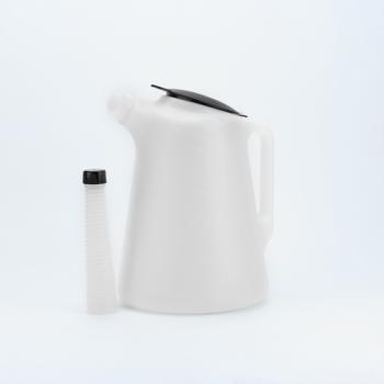 Preview: Messbecher, Kunststoffkanne , 5 Liter mit Deckel